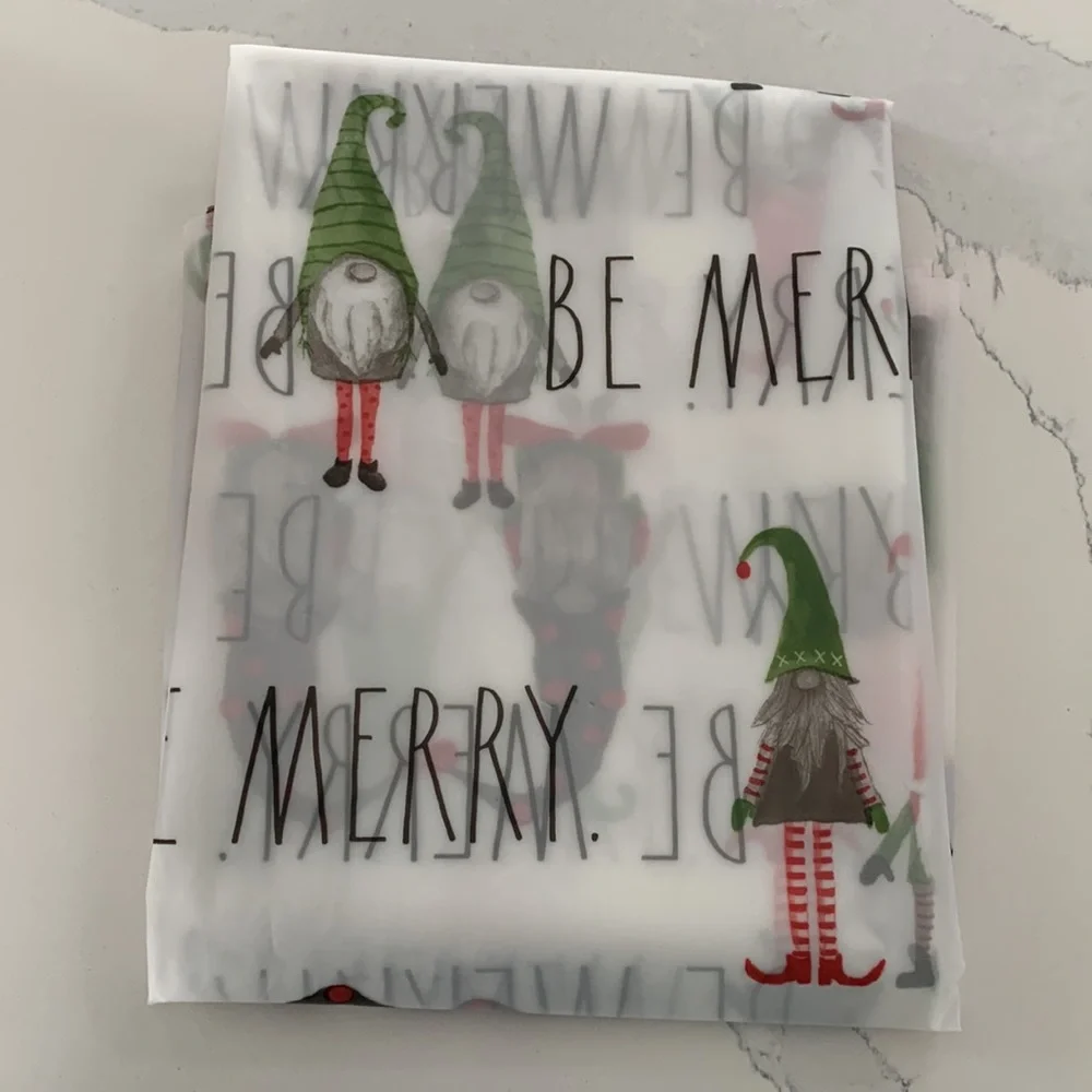LAST CALL - Rae Dunn Shower Curtain - Picture 2 of 2